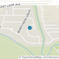 Map location of 8258 CAMPOBELLO DR, San Antonio, TX 78218