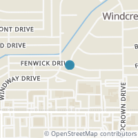 Map location of 406 Fenwick Dr, Windcrest TX 78239