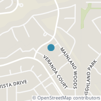Map location of 8818 Mainland Blf, San Antonio TX 78250