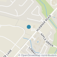 Map location of 6307 Bluebird Ln, San Antonio TX 78240