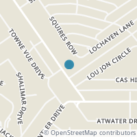 Map location of 301 Honeysuckle Ln, Castle Hills TX 78213
