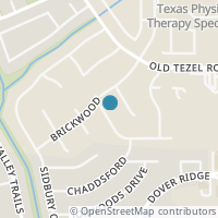 Map location of 7830 BENT BRANCH, San Antonio, TX 78250