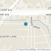 Map location of 2626 COUNTRY SQUARE ST, San Antonio, TX 78209