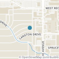 Map location of 206 Montfort Dr, San Antonio TX 78216