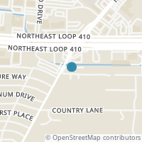 Map location of 2300 NACOGDOCHES RD #357 N, San Antonio, TX 78209