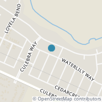 Map location of 13019 Waterlily Way, San Antonio, TX 78254
