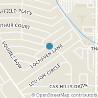 Map location of 207 Lochaven Ln, Castle Hills, TX 78213
