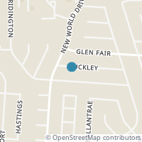 Map location of 6714 Buckley, San Antonio TX 78239