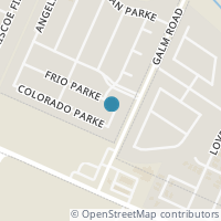 Map location of 13206 FRIO PARKE, San Antonio, TX 78254