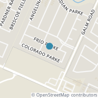Map location of 13322 FRIO PARKE, San Antonio, TX 78254