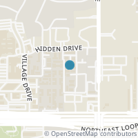 Map location of 3678 Hidden Dr #204, San Antonio, TX 78217