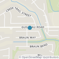 Map location of 7727 BRAUN CIR, San Antonio, TX 78250
