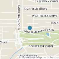 Map location of 513 Winfield Blvd, Windcrest TX 78239
