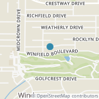 Map location of 605 WINFIELD BLVD, Windcrest, TX 78239