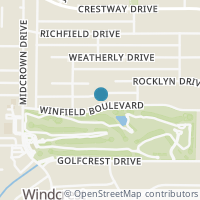 Map location of 613 WINFIELD BLVD, Windcrest, TX 78239