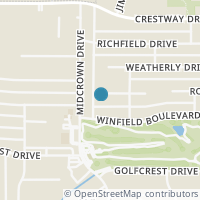 Map location of 502 Waxwing Cir, Windcrest TX 78239
