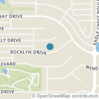 Map location of 717 Rocklyn Dr, Windcrest TX 78239