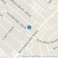 Map location of 403 Haverford Dr, San Antonio TX 78217