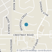 Map location of 6706 HONEYRIDGE LN, San Antonio, TX 78239