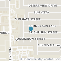 Map location of 4303 Bright Sun St, San Antonio TX 78217