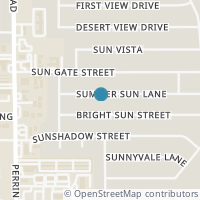 Map location of 4318 Summer Sun Ln, San Antonio TX 78217