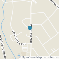 Map location of 2 W OAKS CT, Castle Hills, TX 78213