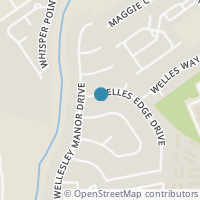 Map location of 8831 Welles Edge Dr, San Antonio TX 78240