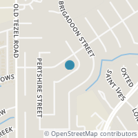 Map location of 8919 Brightwater, San Antonio TX 78254
