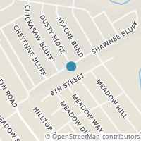 Map location of 9918 Shawnee Blf, Converse TX 78109
