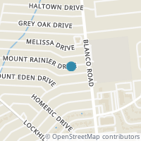 Map location of 914 Mount Rainier Dr, San Antonio TX 78213