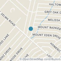 Map location of 9715 CAROLWOOD DR, San Antonio, TX 78213