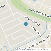 Map location of 9819 Titan Dr, San Antonio TX 78217