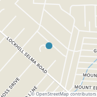 Map location of 1343 Lockhill Selma Rd, San Antonio TX 78213