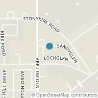Map location of 10227 SANDYGLEN, San Antonio, TX 78240