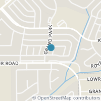 Map location of 10106 Grand Park, San Antonio TX 78239