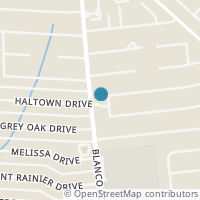 Map location of 10115 MARCUS DR, San Antonio, TX 78216