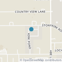 Map location of 6622 KIRK WAY, San Antonio, TX 78240