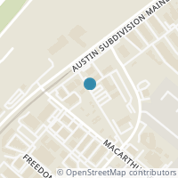 Map location of 9419 Somers Bend, San Antonio, TX 78211