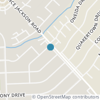 Map location of 3202 ONEIDA DR, San Antonio, TX 78230