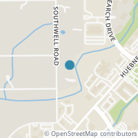 Map location of 10206 Relic Oaks, San Antonio TX 78240