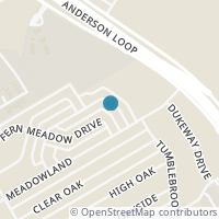 Map location of 621 Meadow Arbor Ln, Universal City TX 78148
