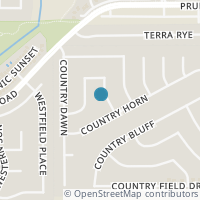 Map location of 6914 Country Rose, San Antonio TX 78240