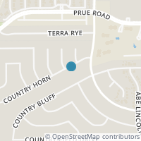 Map location of 10446 Country Horn, San Antonio, TX 78240
