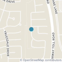 Map location of 3719 Dry Creek Drive, Missouri City, TX 77459