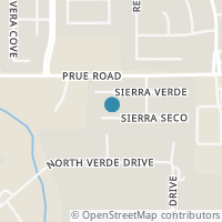 Map location of 7931 Sierra Seco, San Antonio TX 78240
