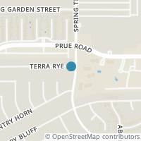 Map location of 6704 Terra Rye #B, San Antonio TX 78240
