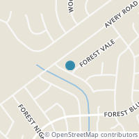 Map location of 7601 Forest Vale, Live Oak TX 78233