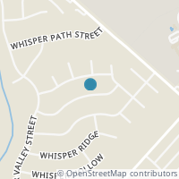Map location of 11511 Whisper Moss St, San Antonio TX 78230