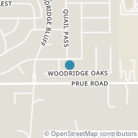 Map location of 5855 Woodridge Oaks, San Antonio TX 78249