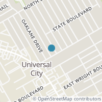 Map location of 217 Beechwood Ave, Universal City TX 78148